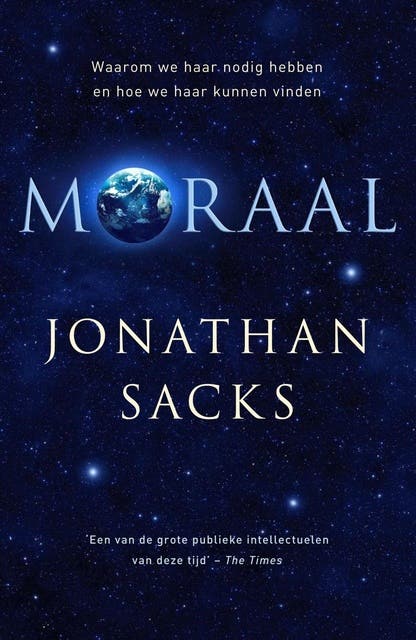 Moraal: Waarom we haar nodig hebben en hoe we haar kunnen vinden – omslag van het luisterboek van Jonathan Sacks