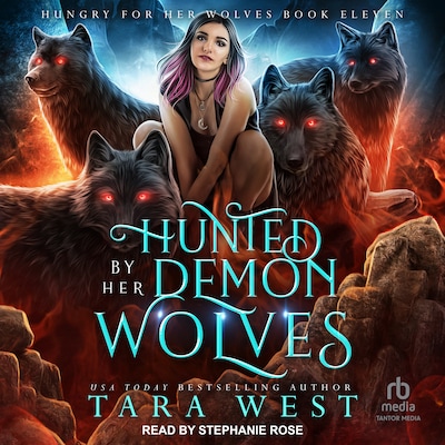 Hunted by Her Demon Wolves – omslag til lydbogen af Tara West