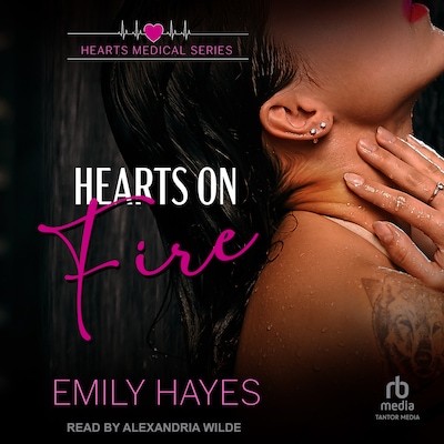 Hearts on Fire – omslag til lydbogen af Emily Hayes