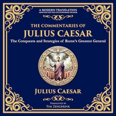 The Commentaries of Julius Caesar – omslag til lydbogen af Julius Caesar, Tim Zengerink