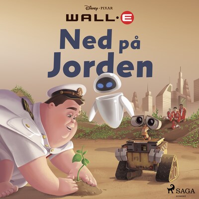 WALL•E - Ned på Jorden – omslag til lydbogen af Disney