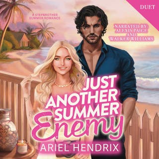 Just Another Summer Enemy: an enemies to lovers, step brother beach romance – omslag till ljudboken av Ariel Hendrix