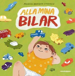 Alla mina bilar – omslag till ljudboken av Klara Nordin Stensö