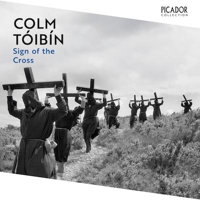 The Sign of the Cross – omslag til lydbogen af Colm Tóibín