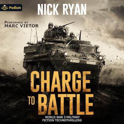 Charge to Battle – omslag til lydbogen af Nick Ryan
