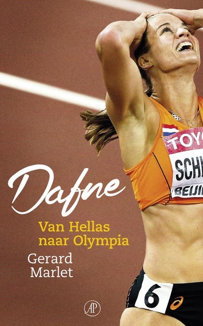 Dafne: van Hellas naar Olympia – omslag van het luisterboek van Gerard Marlet