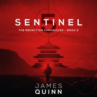 Sentinel Five – omslag till ljudboken av James Quinn