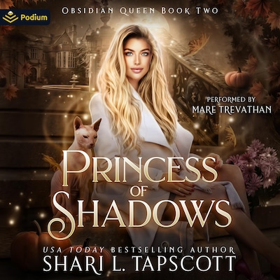 Princess of Shadows – omslag til lydbogen af Shari L. Tapscott