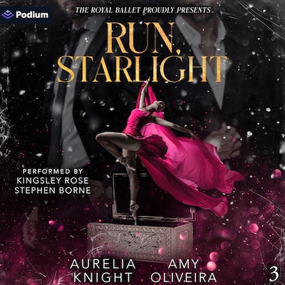 Run, Starlight – omslag til lydbogen af Aurelia Knight, Amy Oliveira