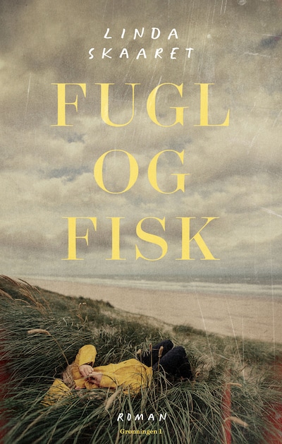 Fugl og fisk – omslag til lydbogen af Linda Skaaret