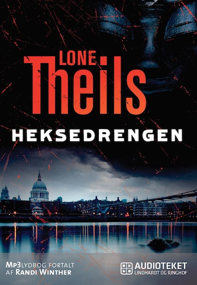 Heksedrengen – omslag til lydbogen af Lone Theils