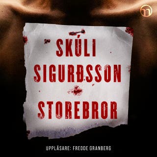 Storebror – omslag till ljudboken av Skúli Sigurðsson