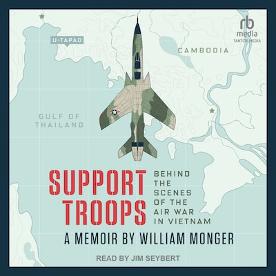 Support Troops – omslag til lydbogen af William Monger