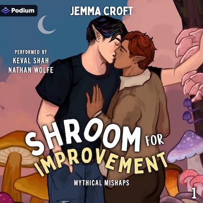Shroom for Improvement – omslag til lydbogen af Jemma Croft