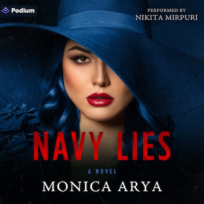 Navy Lies – omslag til lydbogen af Monica Arya