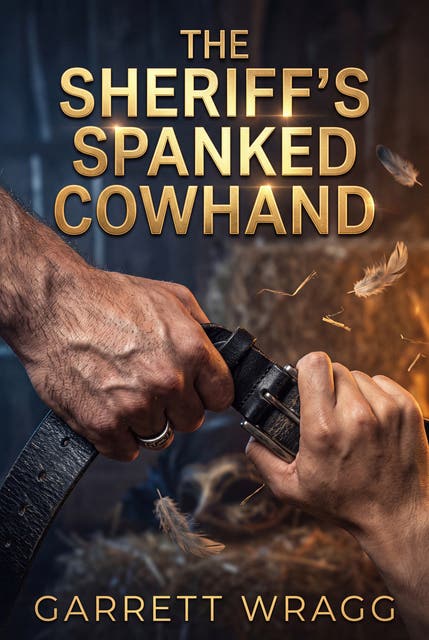 The Sheriff's Spanked Cowhand: MM Western Erotic Corporal Punishment Degradation Romance – omslag til lydbogen af Garrett Wragg