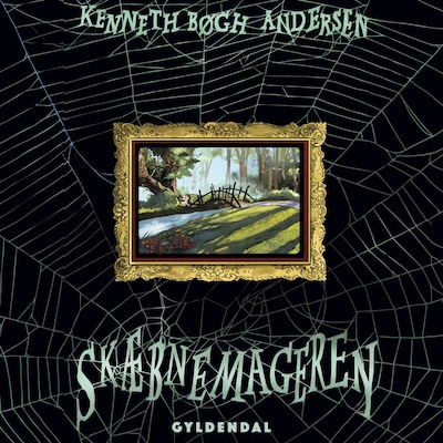 Skæbnemageren – omslag til lydbogen af Kenneth Bøgh Andersen