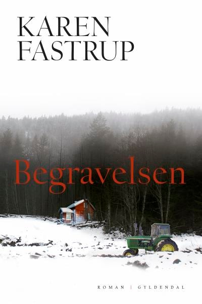 Begravelsen – omslag til lydbogen af Karen Fastrup