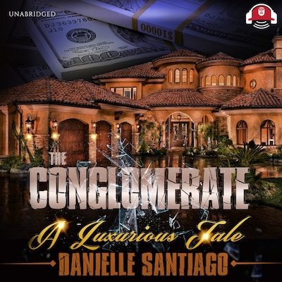 The Conglomerate – omslag til lydbogen af Danielle Santiago