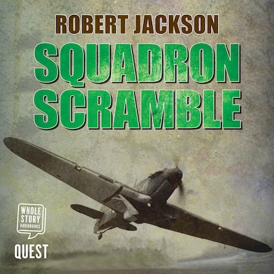 Squadron Scramble – omslag til lydbogen af Robert Jackson