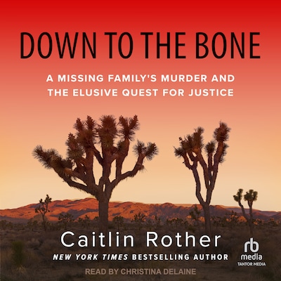 Down to the Bone – omslag til lydbogen af Caitlin Rother