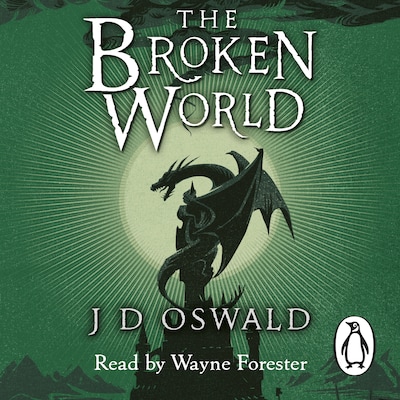 The Broken World – omslag til lydbogen af J.D. Oswald