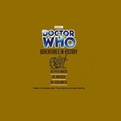 Doctor Who: Adventures In History – omslag til lydbogen af BBC