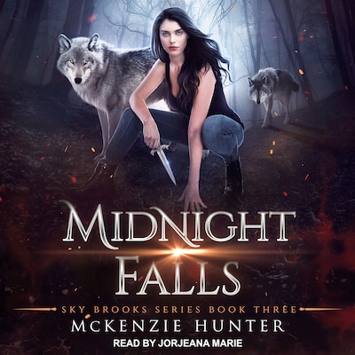 Midnight Falls – omslag til lydbogen af McKenzie Hunter