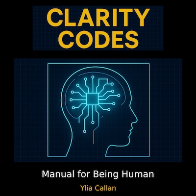 Clarity Codes – omslag til lydbogen af Ylia Callan