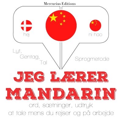 Jeg lærer kinesisk - mandarin – omslag til lydbogen af JM Gardner