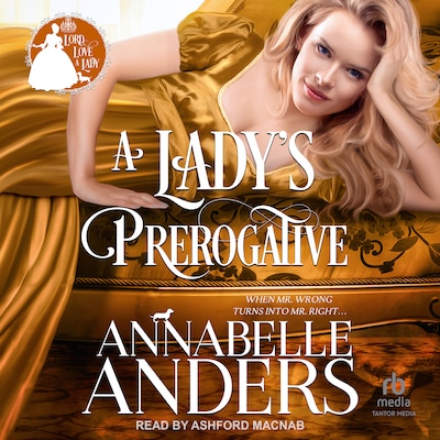 A Lady's Prerogative – omslag til lydbogen af Annabelle Anders