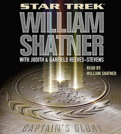 Captain's Glory – omslag til lydbogen af William Shatner, Judith Reeves-Stevens