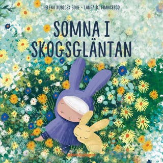 Somna i skogsgläntan – omslag till ljudboken av Helena Kubicek Boye