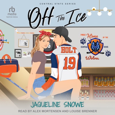 Off the Ice – omslag til lydbogen af Jaqueline Snowe