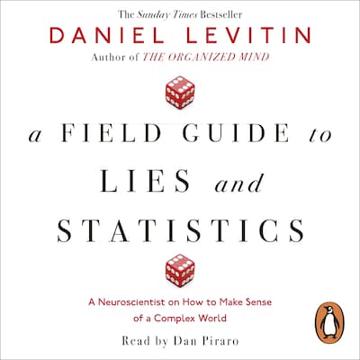 A Field Guide to Lies and Statistics – omslag til lydbogen af Daniel Levitin