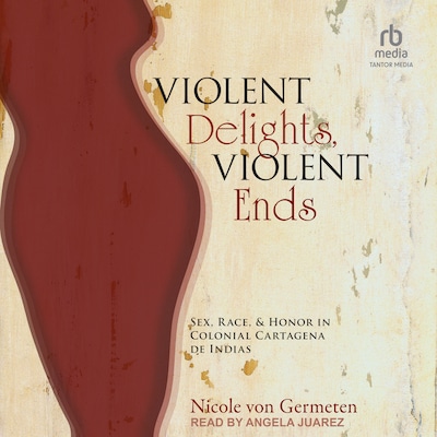 Violent Delights, Violent Ends – omslag til lydbogen af Nicole von Germeten