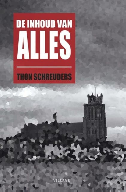 De inhoud van alles: wetenschappelijke thriller – omslag van het luisterboek van Thon Schreuders