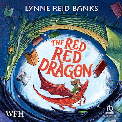 The Red Red Dragon – omslag til lydbogen af Lynne Reid Banks