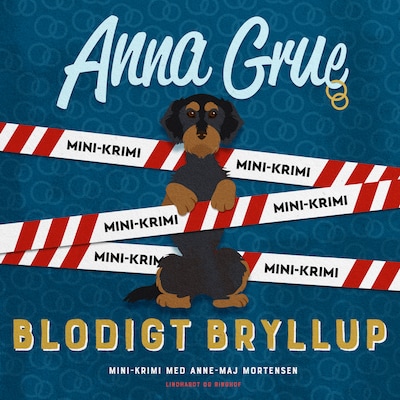 Blodigt bryllup – omslag til lydbogen af Anna Grue