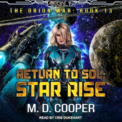 Return to Sol – omslag til lydbogen af M. D. Cooper