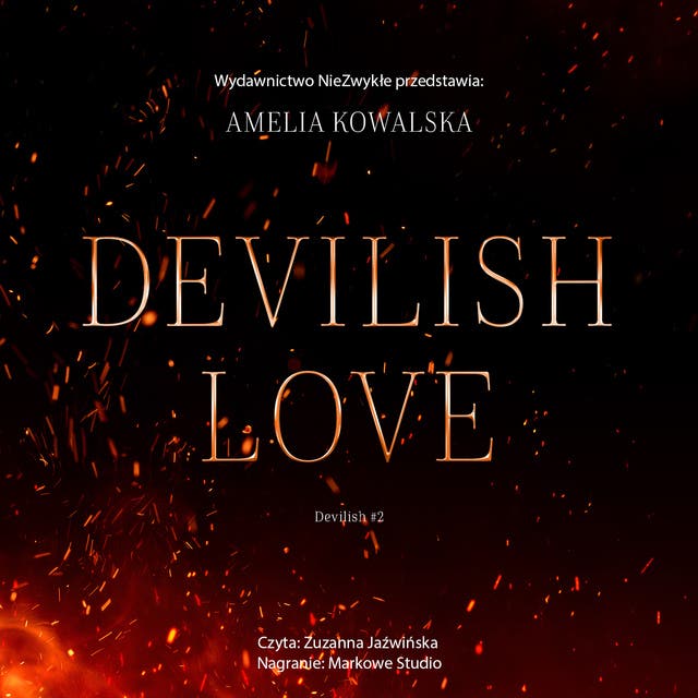 Devilish Love – okładka audiobooka, autor Amelia Kowalska