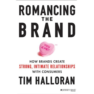 Romancing the Brand – omslag til lydbogen af Tim Halloran