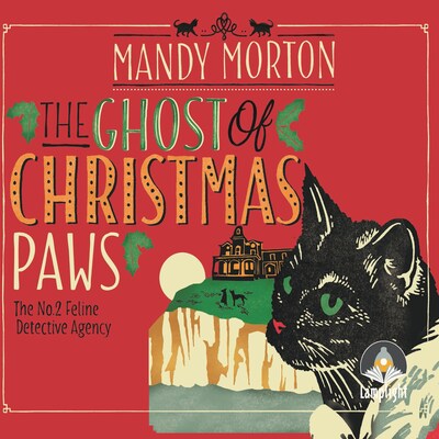 The Ghost of Christmas Paws: A Hettie Bagshot Mystery – omslag til lydbogen af Mandy Morton