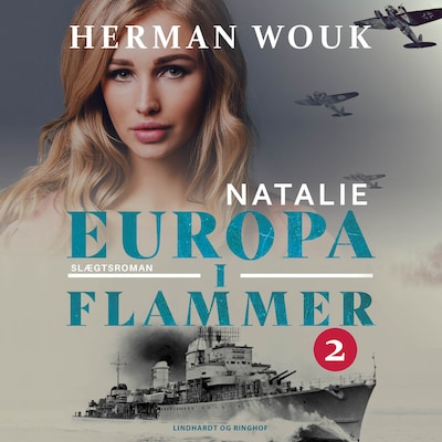Europa i flammer 2 - Pamela – omslag til lydbogen af Herman Wouk