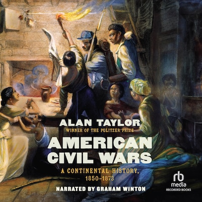 American Civil Wars – omslag til lydbogen af Alan Taylor