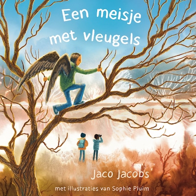 Een meisje met vleugels – omslag van het luisterboek van Jaco Jacobs