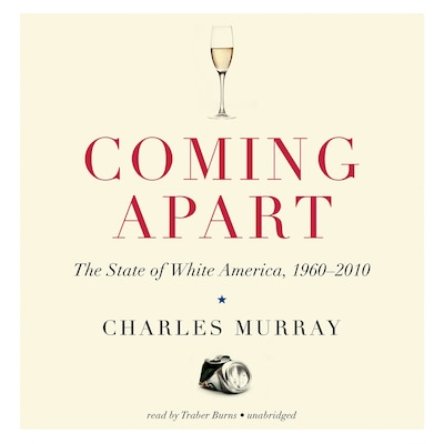 Coming Apart – omslag til lydbogen af Charles Murray