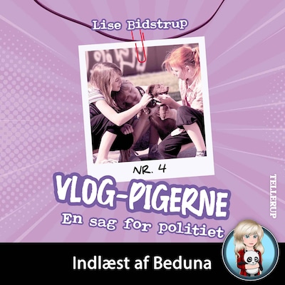 VLOG-pigerne #4: En sag for politiet – omslag til lydbogen af Lise Bidstrup