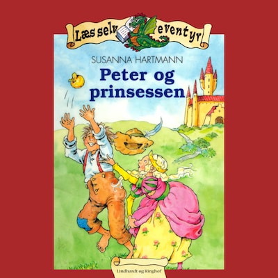 Peter og prinsessen – omslag til lydbogen af Susanna Hartmann Tegnestue
