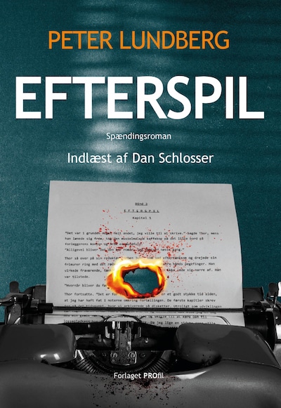 EFTERSPIL – omslag til lydbogen af Peter Lundberg